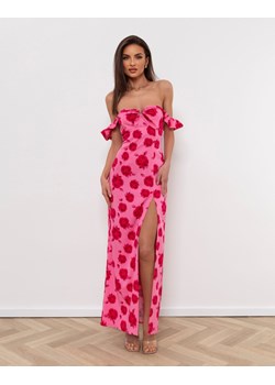 FORSETI Sukienka Lea Maxi W Róże GAT II S09054 S09054, Rozmiar: S ze sklepu forseti.net.pl w kategorii Sukienki - zdjęcie 186336136