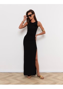 FORSETI Sukienka ELEN czarna maxi z kwiatem , Rozmiar: S - id: 6853-31199 - marki forseti.net.pl - 186336299 FORSETI Sukienka ELEN czarna maxi z kwiatem , Rozmiar: S ze sklepu forseti.net.pl w kategorii Sukienki - zdjęcie 186336299