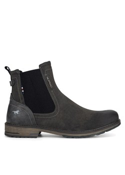 Botki Mustang 4157-608 Szary - id: 5905588868224 - marki Mustang - 186338598 Botki Mustang 4157-608 Szary ze sklepu eobuwie.pl w kategorii Buty zimowe męskie - zdjęcie 186338598