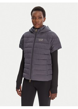 EA7 Emporio Armani Bezrękawnik 7W000090 AF12476 U8115 Szary Relaxed Fit ze sklepu MODIVO w kategorii Kamizelki damskie - zdjęcie 186338726