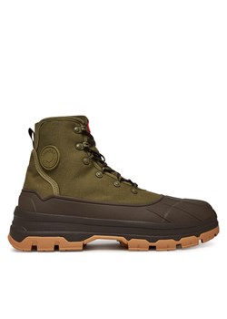 Hunter Trapery HFRM0053251 Zielony ze sklepu MODIVO w kategorii Buty zimowe męskie - zdjęcie 186338759