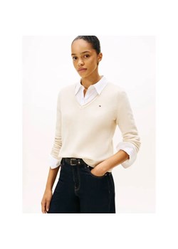 Tommy Hilfiger Wełniany sweter | Regular Fit ze sklepu Gomez Fashion Store w kategorii Swetry damskie - zdjęcie 186340548