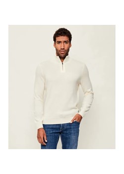 BOSS BLACK Wełniany półgolf H-Hemarlo | Regular Fit | z dodatkiem kaszmiru ze sklepu Gomez Fashion Store w kategorii Swetry męskie - zdjęcie 186340558