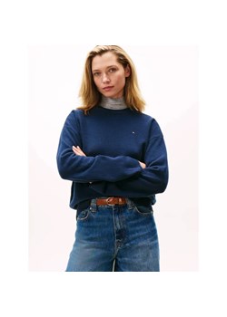 Tommy Hilfiger Wełniany sweter | Loose fit ze sklepu Gomez Fashion Store w kategorii Swetry damskie - zdjęcie 186340566