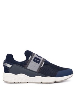 Sneakersy BOSS J52556 S Granatowy ze sklepu eobuwie.pl w kategorii Buty sportowe dziecięce - zdjęcie 186341565