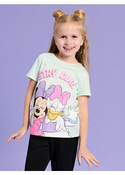 Sinsay - Bawełniana koszulka Disney - zielony ze sklepu Sinsay w kategorii Bluzki dziewczęce - zdjęcie 186343075