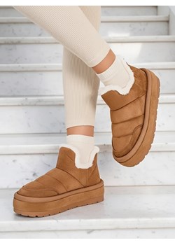 Royalfashion Krótkie buty a'la śniegowce damskie Zoeno ze sklepu royalfashion.pl w kategorii Śniegowce damskie - zdjęcie 186343296