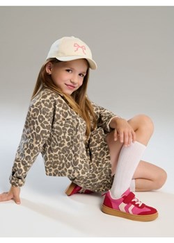 Sinsay - Sneakersy z imitacji zamszu - różowy ze sklepu Sinsay w kategorii Buty sportowe dziecięce - zdjęcie 186344198