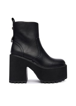 Buffalo Botki Killah Zip Boot Mid 1622374 Czarny ze sklepu MODIVO w kategorii Botki - zdjęcie 186345137