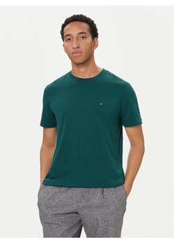 Tommy Hilfiger T-Shirt Ess Seasonal MW0MW39995 Zielony Regular Fit ze sklepu MODIVO w kategorii T-shirty męskie - zdjęcie 186345169