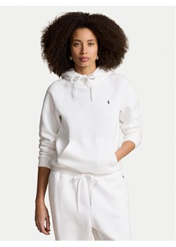 Polo Ralph Lauren Bluza 211943007001 Biały Regular Fit - id: 0000304761058 - marki Polo Ralph Lauren - 186345229 Polo Ralph Lauren Bluza 211943007001 Biały Regular Fit ze sklepu MODIVO w kategorii Bluzy damskie - zdjęcie 186345229