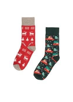 Lasocki Skarpety długie 2MB-004-AW23 (2-pack) Kolorowy ze sklepu MODIVO w kategorii Skarpetki męskie - zdjęcie 186345355