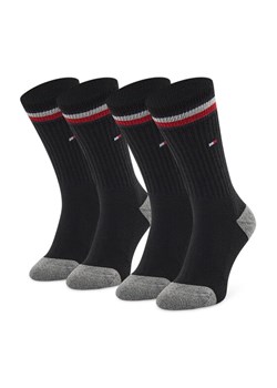 Tommy Hilfiger Skarpety długie 100001500 Czarny ze sklepu MODIVO w kategorii Skarpetki dziecięce - zdjęcie 186345439