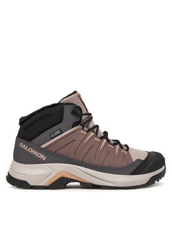 Salomon Trekkingi X-Adventure Coldrush Waterproof L47856500 Różowy ze sklepu MODIVO w kategorii Buty trekkingowe damskie - zdjęcie 186345476