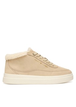 Tommy Hilfiger Sneakersy Modern Court Sneaker Mc Wl FW0FW09000 Beżowy ze sklepu MODIVO w kategorii Buty sportowe damskie - zdjęcie 186345488