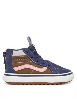 Vans Sneakersy MTE SK8-Hi Zip VN000D0M11E1 Granatowy - id: 0000305657572 - marki Vans - 186345636 Vans Sneakersy MTE SK8-Hi Zip VN000D0M11E1 Granatowy ze sklepu MODIVO w kategorii Buty sportowe dziecięce - zdjęcie 186345636