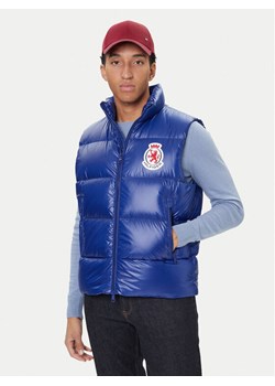 Tommy Hilfiger Kamizelka MW0MW41514 Niebieski Regular Fit ze sklepu MODIVO w kategorii Kamizelki męskie - zdjęcie 186345637