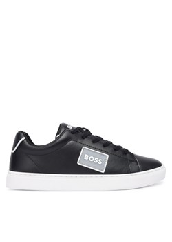 BOSS Sneakersy J52554 S Czarny ze sklepu MODIVO w kategorii Buty sportowe dziecięce - zdjęcie 186345639