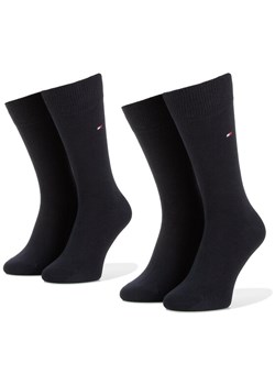 Tommy Hilfiger Skarpety długie 371111 Granatowy ze sklepu MODIVO w kategorii Skarpetki męskie - zdjęcie 186345668
