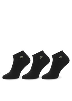 Lacoste Skarpety krótkie RA2917 Czarny ze sklepu MODIVO w kategorii Skarpetki damskie - zdjęcie 186345765