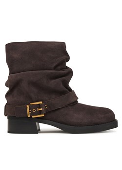 MICHAEL Michael Kors Botki Colby 40F5COFE5S Brązowy ze sklepu MODIVO w kategorii Botki - zdjęcie 186345776