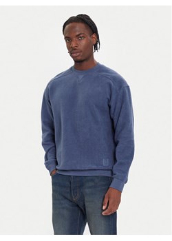 United Colors Of Benetton Bluza 3NMEU109T Granatowy Regular Fit ze sklepu MODIVO w kategorii Bluzy męskie - zdjęcie 186345787