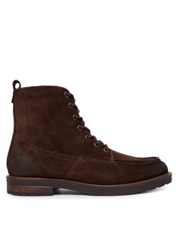 Tommy Hilfiger Trzewiki Cleated W Moc FM0FM05599 Brązowy ze sklepu MODIVO w kategorii Buty zimowe męskie - zdjęcie 186345845