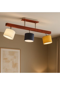 Kolorowa lampa przysufitowa z drewna HOLLYWOOD regulowana LED ze sklepu Lysne w kategorii Lampy wiszące - zdjęcie 186350235