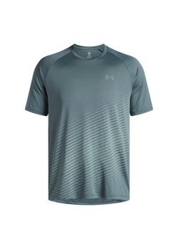 Męska koszulka treningowa Under Armour UA Tech Fade SS - zielona ze sklepu Sportstylestory.com w kategorii T-shirty męskie - zdjęcie 186350617