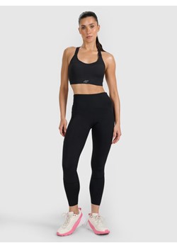 Damskie legginsy treningowe 4F 4FWAW25TFTIF364 - czarne ze sklepu Sportstylestory.com w kategorii Spodnie damskie - zdjęcie 186350796