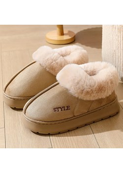 Stylowe kapcie - Beżowy - id: 9412630511945 - marki Intimica - 186368809 Stylowe kapcie - Beżowy ze sklepu Intimica.pl w kategorii Kapcie damskie - zdjęcie 186368809
