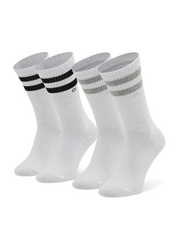 Skarpety długie Calvin Klein 701218711 Biały ze sklepu eobuwie.pl w kategorii Skarpetki męskie - zdjęcie 186371815