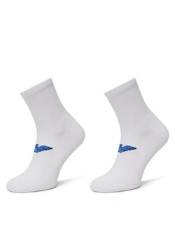 Skarpety krótkie Emporio Armani EM000540 AF12299 M0082 Biały ze sklepu eobuwie.pl w kategorii Skarpetki męskie - zdjęcie 186371829