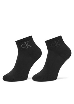 Skarpety krótkie Calvin Klein Jeans 701230599 Czarny ze sklepu eobuwie.pl w kategorii Skarpetki damskie - zdjęcie 186371848