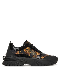 Sneakersy Versace Jeans Couture 79YA3SIB ZSC90 Czarny ze sklepu eobuwie.pl w kategorii Buty sportowe męskie - zdjęcie 186371878