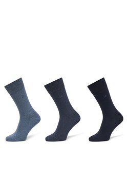 Skarpety długie Calvin Klein 701234208 Granatowy ze sklepu eobuwie.pl w kategorii Skarpetki męskie - zdjęcie 186371886