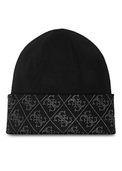 Czapka Guess W5BZ20 Z2NQ2 Czarny ze sklepu eobuwie.pl w kategorii Czapki zimowe damskie - zdjęcie 186372058