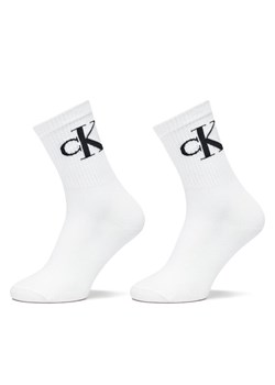 Skarpety długie Calvin Klein Jeans 701228811 Biały - id: 0000304187926 - marki Calvin Klein - 186372098 Skarpety długie Calvin Klein Jeans 701228811 Biały ze sklepu eobuwie.pl w kategorii Skarpetki damskie - zdjęcie 186372098