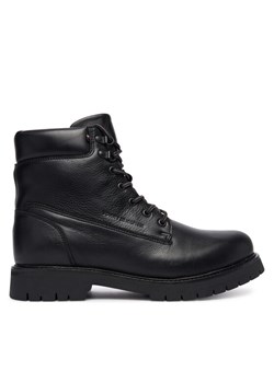 Tommy Hilfiger Trapery Flex Th Outdoor Rs FM0FM05600 Czarny ze sklepu MODIVO w kategorii Buty zimowe męskie - zdjęcie 186375458