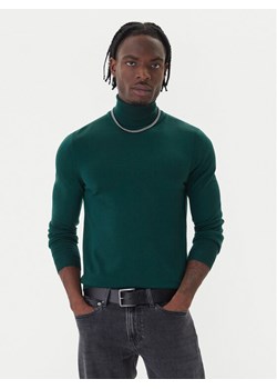 HUGO Golf San Thomas-M 50474174 Zielony Regular Fit ze sklepu MODIVO w kategorii Swetry męskie - zdjęcie 186375497