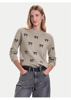 Vero Moda Sweter Doffy 10330790 Beżowy Regular Fit ze sklepu MODIVO w kategorii Swetry damskie - zdjęcie 186375536