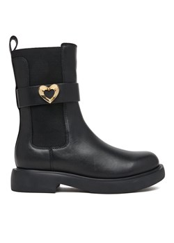 LOVE MOSCHINO Botki JA24044G0NIA0000 Czarny ze sklepu MODIVO w kategorii Botki - zdjęcie 186375557