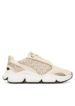 MICHAEL Michael Kors Sneakersy Renny 43F5RNFS1S Beżowy ze sklepu MODIVO w kategorii Buty sportowe damskie - zdjęcie 186375559