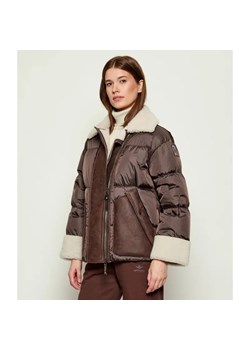 PARAJUMPERS Puchowa kurtka CHYNA | shearling | Regular Fit | z dodatkiem skóry ze sklepu Gomez Fashion Store w kategorii Kurtki damskie - zdjęcie 186378236