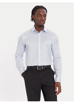 Calvin Klein Koszula LV019EU068 Błękitny Slim Fit ze sklepu MODIVO w kategorii Koszule męskie - zdjęcie 186379028