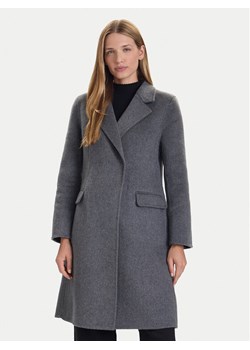 ViCOLO Płaszcz wełniany TF0073 Szary Regular Fit ze sklepu MODIVO w kategorii Płaszcze damskie - zdjęcie 186379059