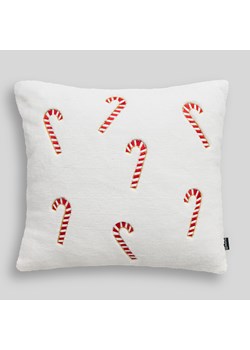 Poszewka na poduszkę Candy Cane 43x43 cm ze sklepu dekoria.pl w kategorii Dekoracje bożonarodzeniowe - zdjęcie 186379989