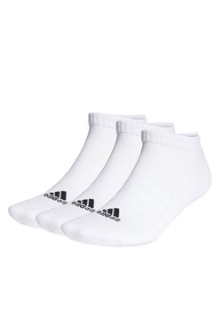 Skarpety krótkie adidas Cushioned Low-Cut Socks 3 Pairs HT3434 Biały ze sklepu eobuwie.pl w kategorii Skarpetki damskie - zdjęcie 186380745