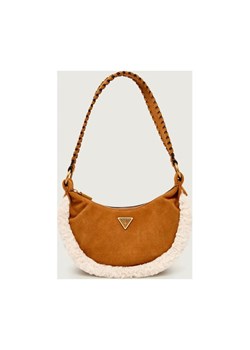 Guess Hobo AMITA |shearling | zamsz - id: GU255W000151031 - marki Guess - 186381339 Guess Hobo AMITA |shearling | zamsz ze sklepu Gomez Fashion Store w kategorii Torebki hobo - zdjęcie 186381339