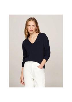 Tommy Hilfiger Wełniany sweter | Regular Fit ze sklepu Gomez Fashion Store w kategorii Swetry damskie - zdjęcie 186381625